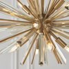 Wisząca lampa designerska L&-181935 Light& gwiazda mosiądz