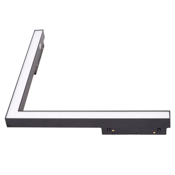 Narożna lampa do systemu szynowego Dali M0006D  LED 17W 3000K czarny