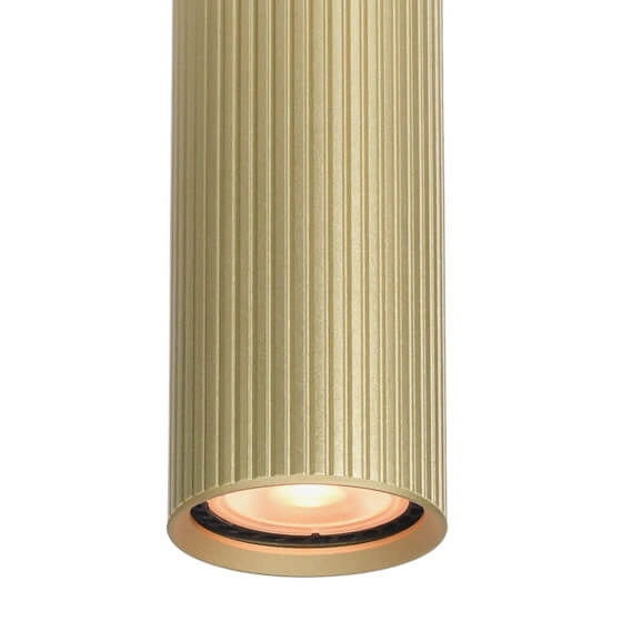 Metalowa lampa natynkowa Rilok CLN-83920-L-GD Italux do sypialni złota