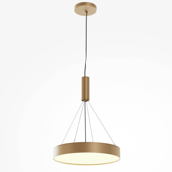 Lampa nasufitowa Zon C032CL-45W3K-RD-MG LED 45W 3000K salonowa złota