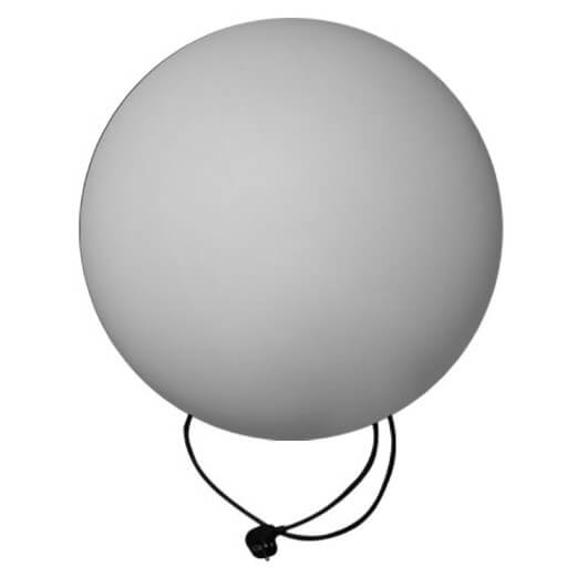 Kula ogrodowa 50cm Ball ES-B050 okrągła z wtyczką IP65 biała