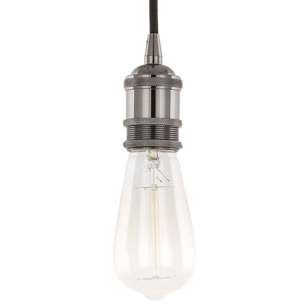 Industrialna lampa wisząca CLASSO DS-M-034 SHINY BLACK loft czarny