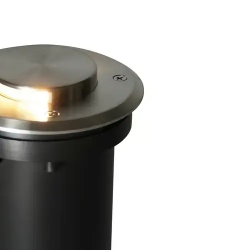 Najazdowa lampa wpustowa TILOS 96409934 zewnętrzna IP67 srebrna