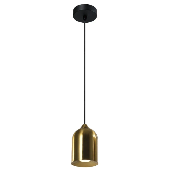 Pojedyncza lampa zwisająca Nilo LP-0110/1P GD do salonu złoty