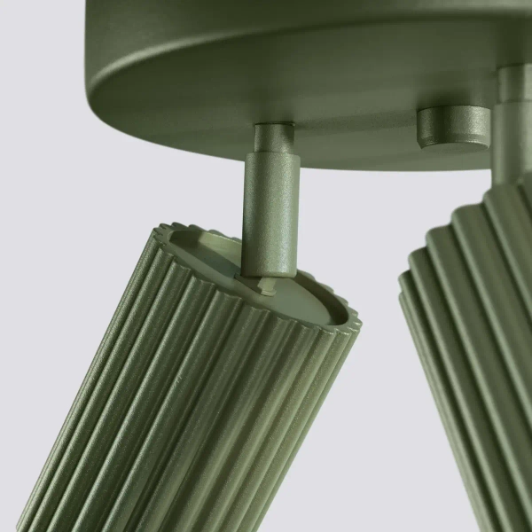 Lampa sufitowa regulowana KARBON SL.1620 potrójna oliwkowa