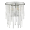 Lampa ścienna Isla ISL0950 Dar Lighting metal szkło srebrna przezroczysta