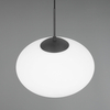 Metalowa lampa wisząca FOMENTO 363190132 Trio zwis do kuchni biały czarny