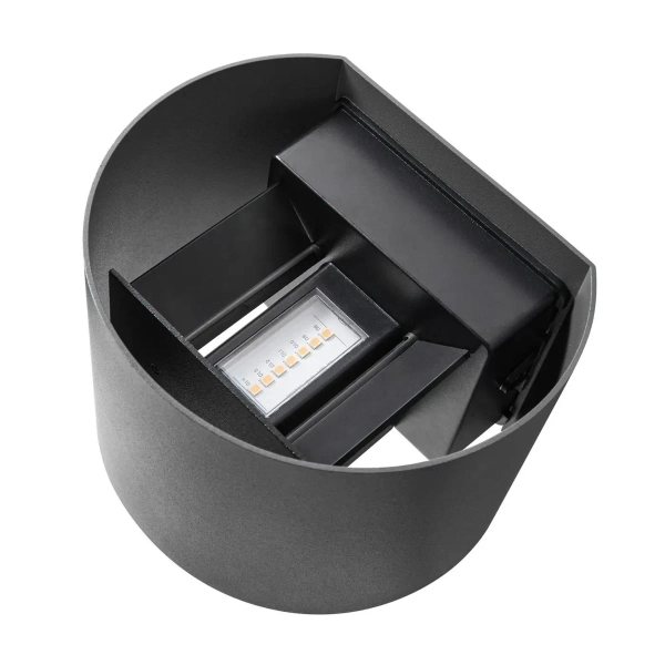 Elewacyjna lampa góra-dół Milda 2418351050 LED 4,9W 3000K IP44 antracyt