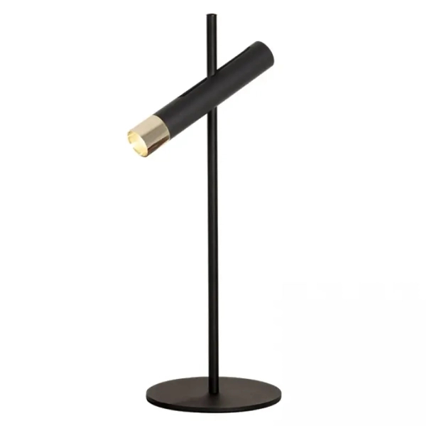 Minimalistyczna lampka stołowa 22030 LED 4W 3000K tubka regulowana czarny