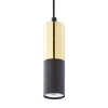 Wisząca lampa punktowa Elit 4366 TK Lighting tubka czarna złota