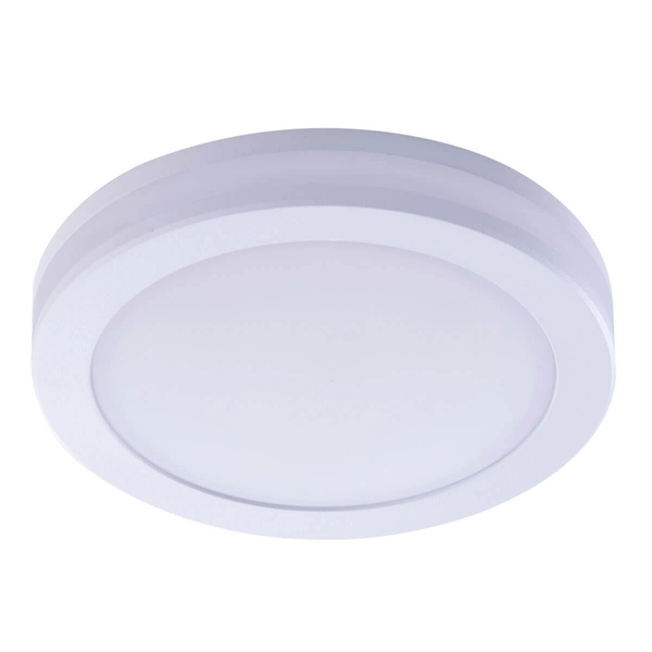 Podtynkowa lampa do łazienki GALATA AZ4380 LED 9W 3000K IP44 okragła biały