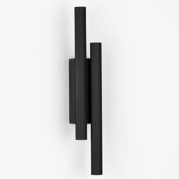 Kinkiet ścienny góra-dół tuby VELASCO LE44923 LED 15W 3000K czarna