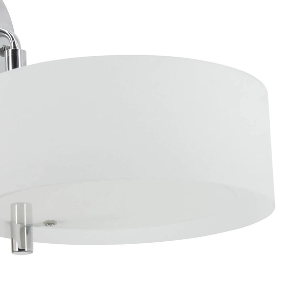 LAMPA ścienna DRS8006/1 8C Elem metalowa OPRAWA loftowy kinkiet chrom biały