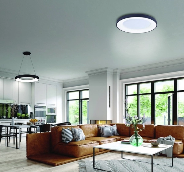 Lampa sufitowa Santana AZ4995 LED 80W 3000-6500K zmienna barwa czarna