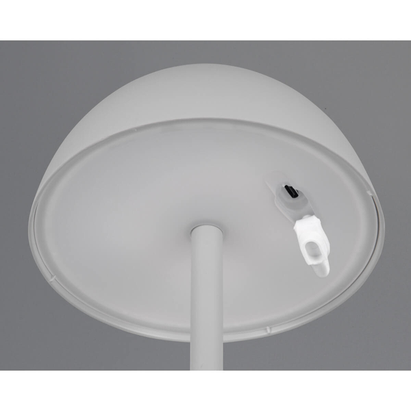 Stołowa lampka na taras Ricardo R54106177 LED 2W 3000K IP54 szara
