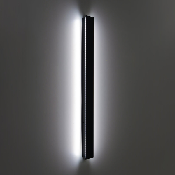 Ogrodowa lampa ścienna Mutti OWL-2051-06-4K Italux LED 14W 4000K IP54 czarna