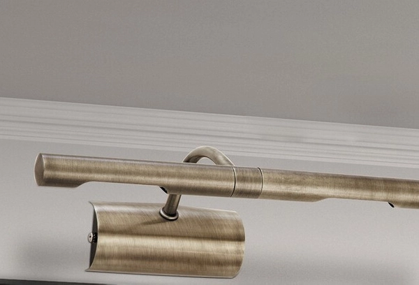 Kinkiet LAMPA ścienna PICTURE LIGHT 3644 Rabalux klasyczna OPRAWA metalowa galeryjka nad obraz brąz