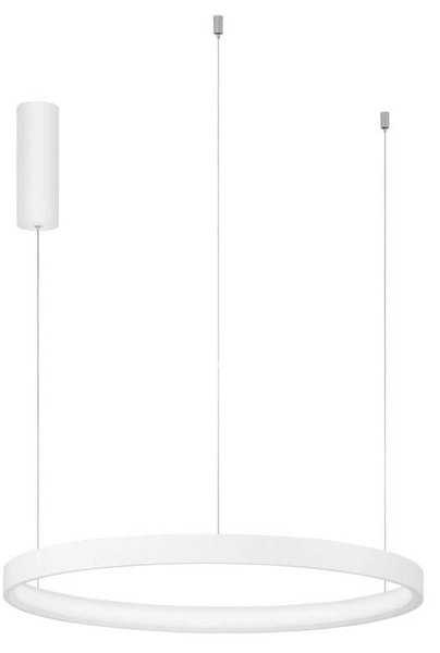 Wisząca lampa do salonu ZACAPU LE42796 ring LED 42W biały