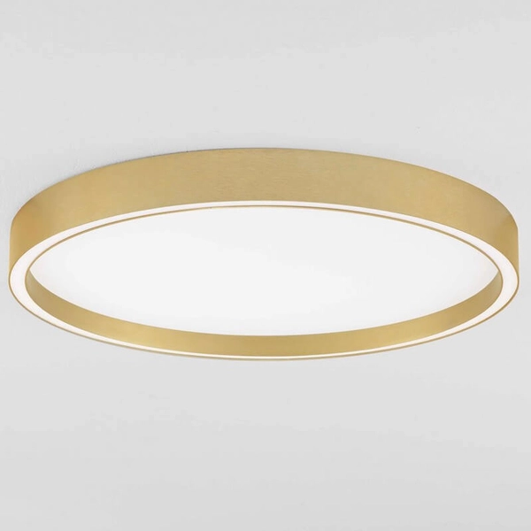 Okrągły plafon metalowy TOCACHE LE44875 LED 38W 2700-3000K złota