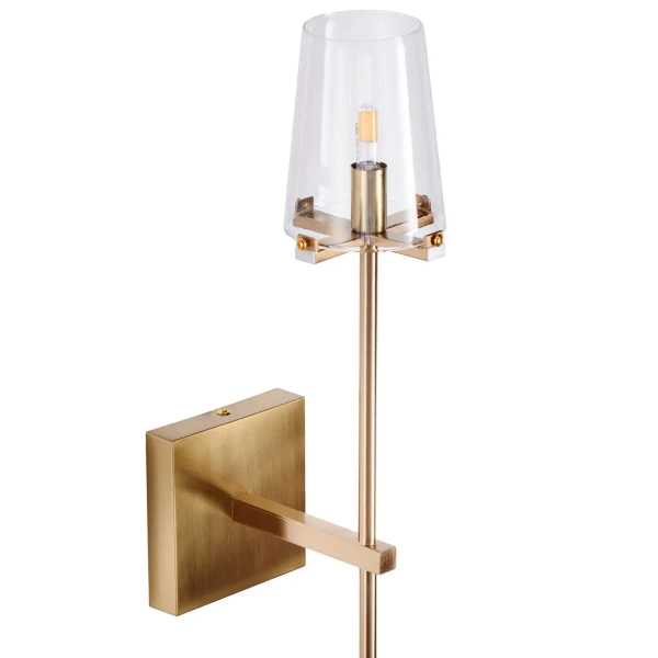 Klasyczny kinkiet ścienny CLASSICO ST-DL8502 gold metalowy złoty