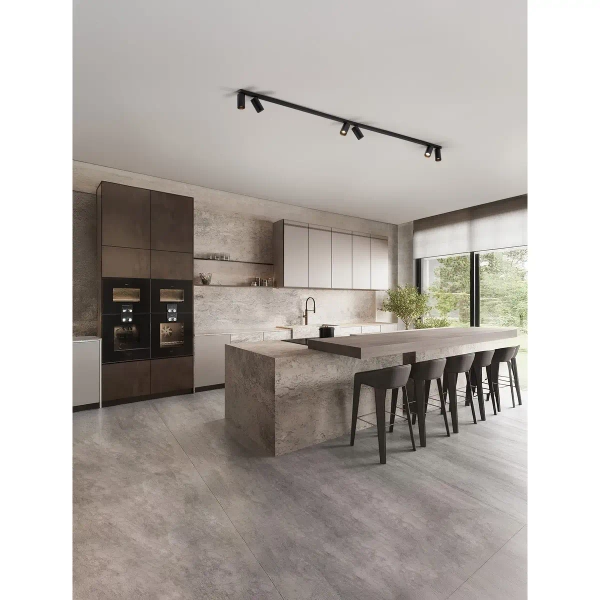 Lampa sufitowa do sypialni FALORIA LE45653 tubki metalowe czarne