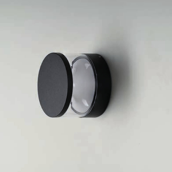 Zewnętrzna lampa ścienna SILL AZ5845 Azzardo LED 9W 3000K IP54 czarna