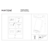 Sufitowa tuba do systemu Focus TR020-1-U-GU10-WGF 1-fazowego grafit biały