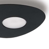 Czarna lampa sufitowa Organic 8303 minimalistyczna do sypialni