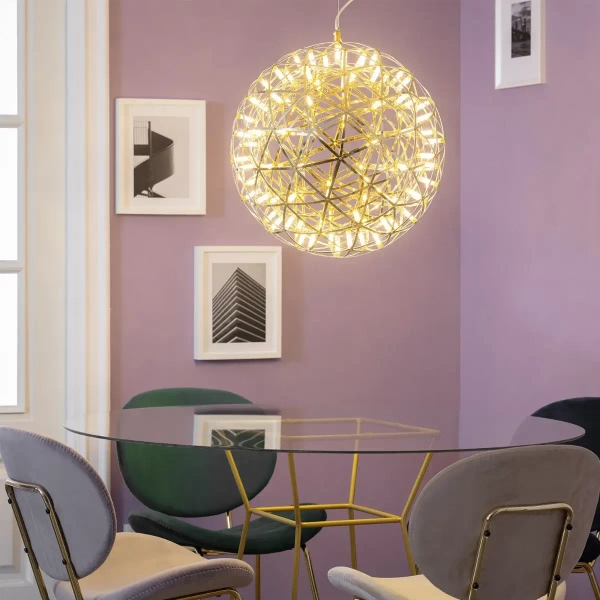 Wisząca lampa Maestro ABR-LWS-Z-35W-WW Abruzzo LED 35W 4500K złoty czarny