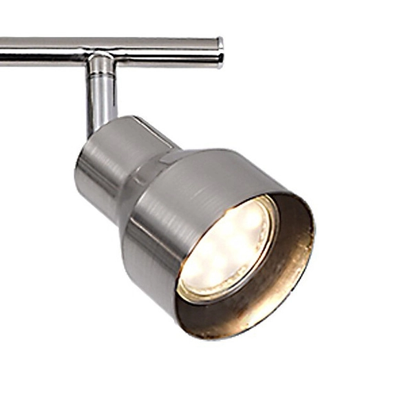 Sypialniany plafon chromowany Blake 3184 tuby regulowane nad obraz