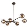 Przydymiona lampa sufitowa Sarius 6236 TK Lighting grafitowa czarna