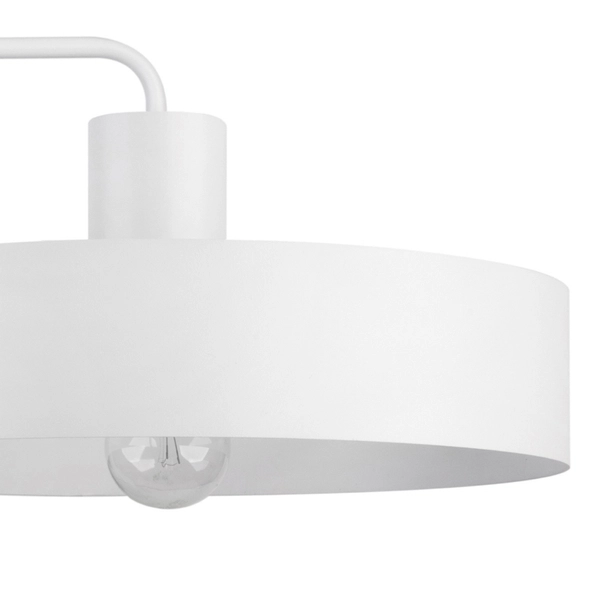 Natynkowa LAMPA sufitowa VASCO 31554 Sigma loftowa OPRAWA plafon metalowy na wysięgnikach biały