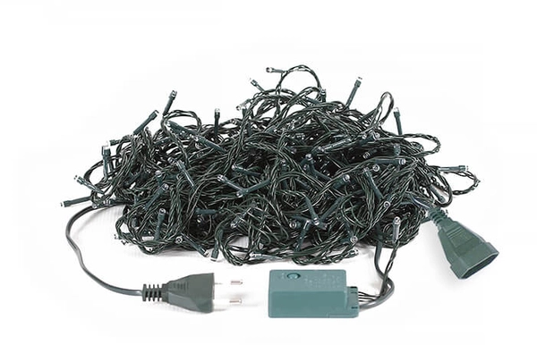 Światełka choinkowe zdalnie sterowane 300 LED 22,7m zimne