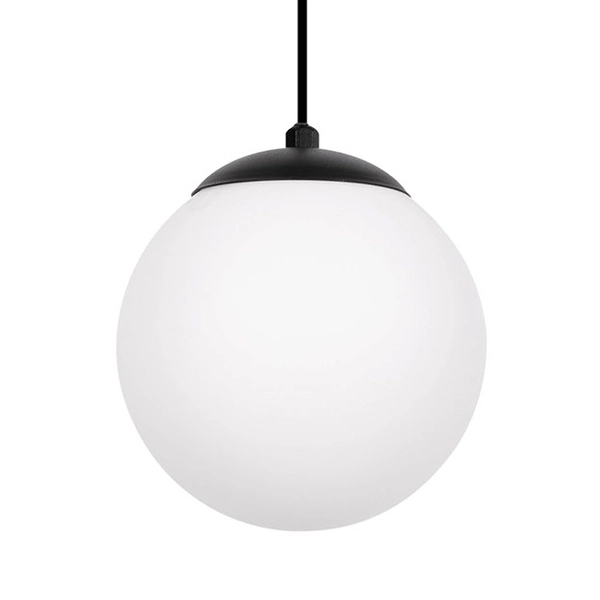 Kuchenna lampa wisząca Albio K-4137 Kaja metalowa czarna nad wyspę z regulacją