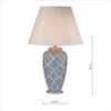 Podstawa do lampy stołowej ELY4223 Dar Lighting ceramiczna niebieska