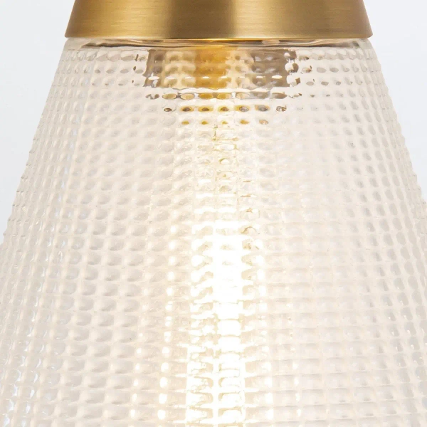 Naścienna lampa do jadalni Willard QN-WILLARD-1WB-VBS-PG mosiądz