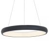 Wisząca lampa ringowa 2052 LED 50W 3000K pierścień czarny