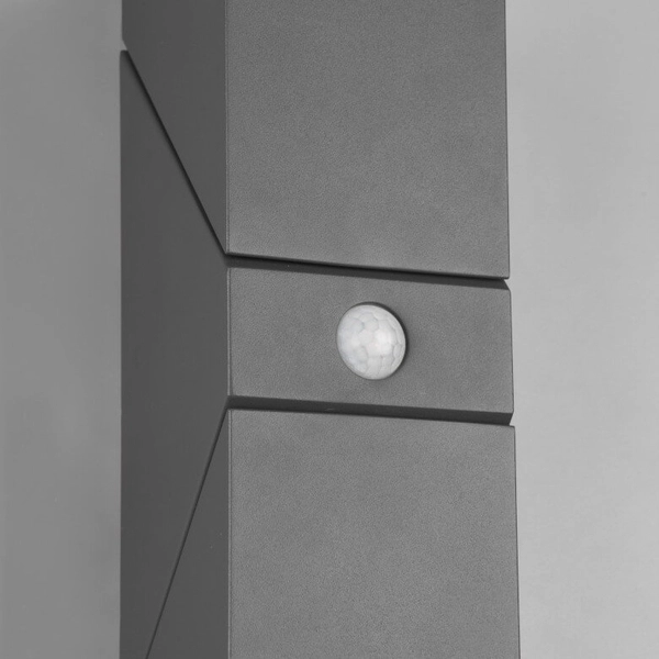 Regulowana lampa ścienna HADOR DL242270669 LED 7W 3000K IP54 antracyt