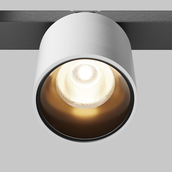 Sufitowa lampa tuba Alfa TR132-2-7W3K-W LED 7W 3000K do szyny biały czarny