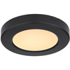 LAMPA sufitowa LASSE 12379-6B Globo metalowa OPRAWA okrągła LED 6W 3000K - 6500K plafon czarny