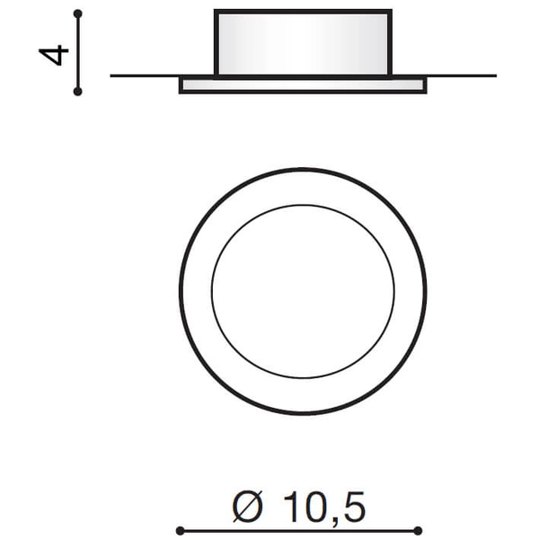 Regulowana lampa oczko wpustowe Ibiza AZ2804 metalowa czarna złota