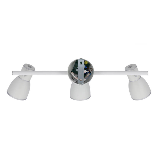 Potrójna lampa ścienno-sufitowa 93-63403 regulacja biała chrom