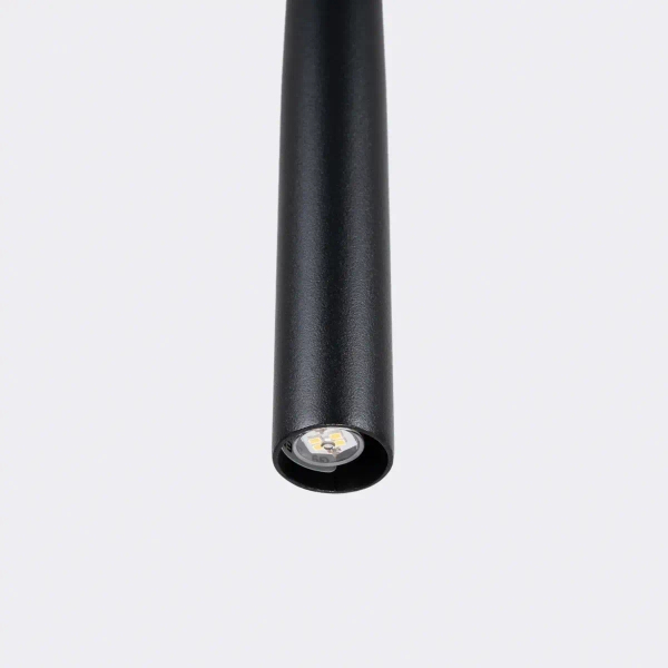 Podłużna lampa wisząca BLISS SL.1462 sopel tuba czarna