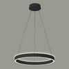 Wisząca lampa okrąg Brasco PND-56215D-080RPC-BK-3KS4K-TRDIMM Italux LED 80W 3000-4000K czarny