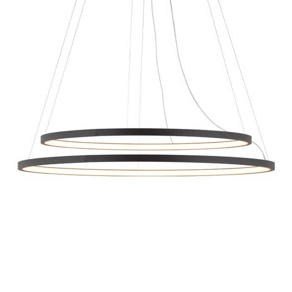 Lampa wisząca ring Agari Multi 5432 Shilo LED 127W 3000K koła czarne