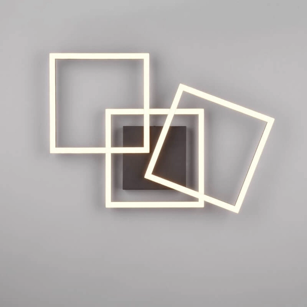 Ledowa lampa sufitowa TRAIL R64493132 LED 31W 3000K ramki czarne