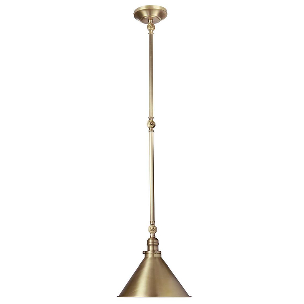 Loftowa LAMPA sufitowa PROVENCE PV-GWP-AB Elstead metalowa OPRAWA industrialna mosiądz