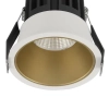 Lampa podtynkowa sufitowa ARAMIEL LE65108 LED 13W 2700K złota biała