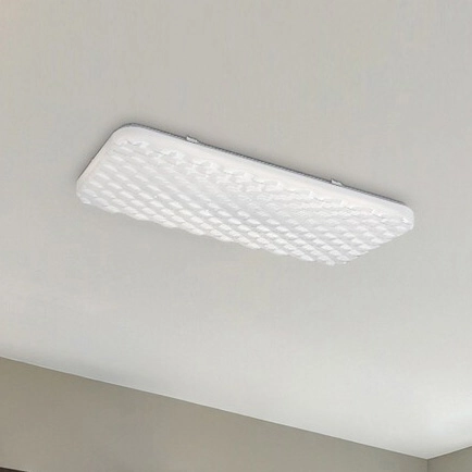 Prostokątny plafon ledowy Eldrick 3087 sufitowa lampa 36W 4000K biała