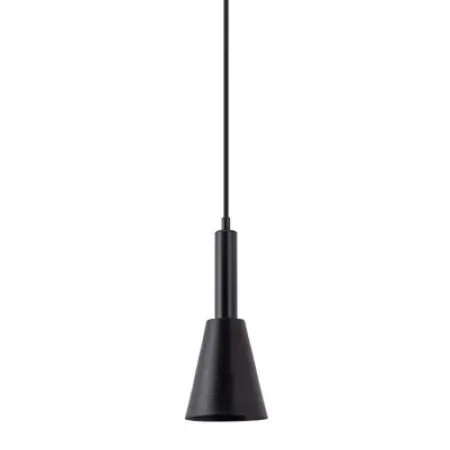 Zwisająca lampa nad stół 22179 LED 7W 3000K tuba metalowa czarna